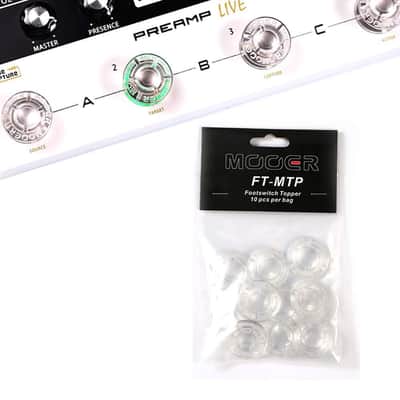Mooer Mushroom Pedal Footswitch Topper Button Cap - 10 pk image 7