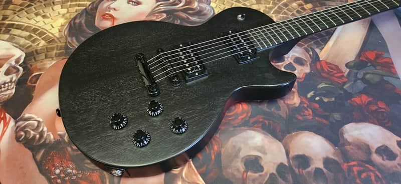 Gibson Les Paul Special Tribute Raven Limited-Edition 2021 - Satin Ebony image 1