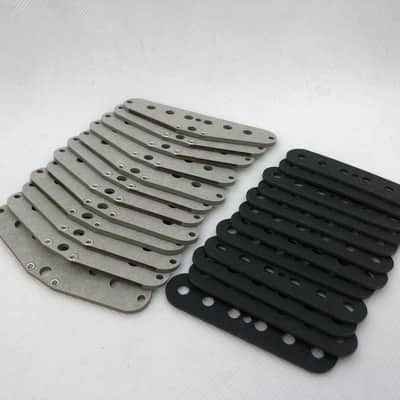 Pickup Winders Guitar Pickup Bobbin Making Flatwork Grey Bottom Sets for Strat 12 Pack image 1