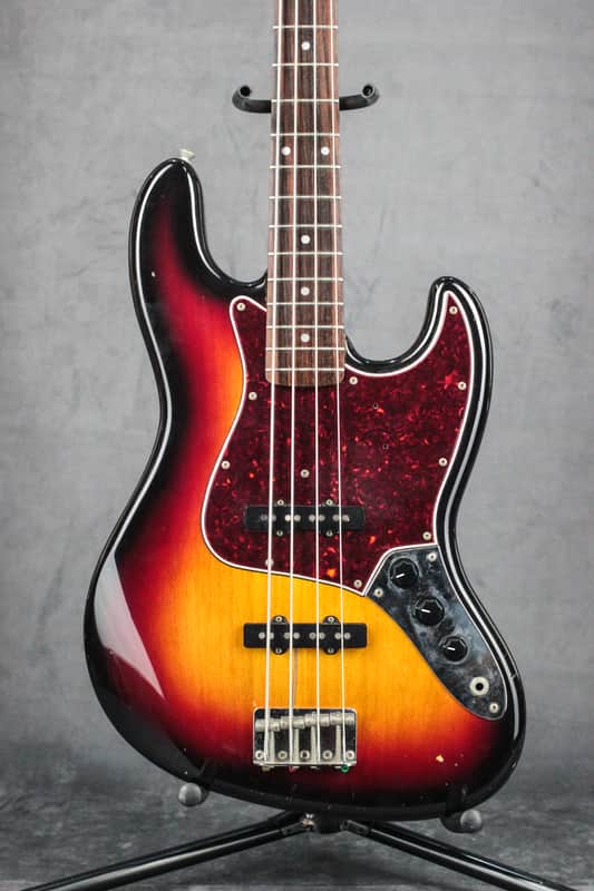 希少 美品 Greco SUPER REAL JB-800 JAZZ BASS Japan Vintage Rare Greco JB 800 Jazz Bass Super Real 1980 Sunburst