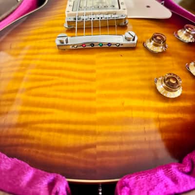 Gibson Les Paul Custom Shop 1959 Reissue VOS 2012 - Dealer Select Top Dark Burst image 2