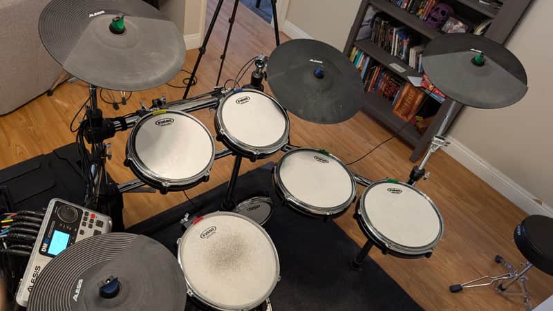 Alesis DM10 X Kit Electronic Drum Set 2010s - Black image 1