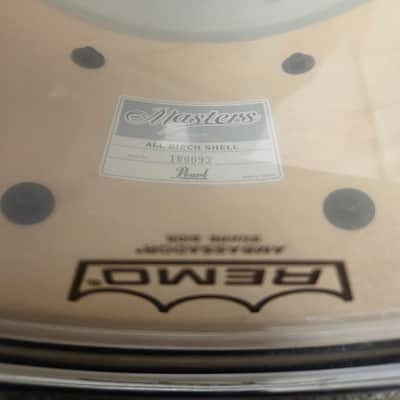 Pearl BCX924XSP/C357 Masters BCX 10x8 / 12x9 / 16x16 / 22x18" 4pc Shell + 14x6.5" matching snarePack 2014 - 2015 - Golden Bronze Glitter image 15