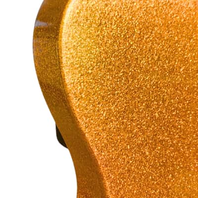 Fender Telecaster Cabronita Style Custom 2018 – Gold Orange Sparkle – Tornade MS P90 image 4