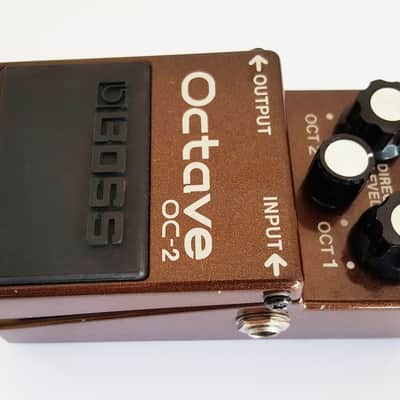 Boss OC-2 Octave Vintage Effects Pedal - Brown image 8