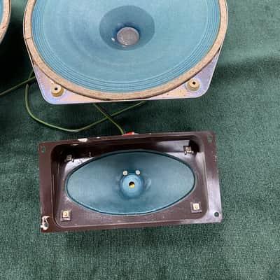 Pair of Saba Green Cone Woofers and Tweeters 5 Ohm Version in Excellent + Cond. image 3