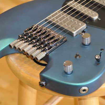 IBANEZ Q547 BMM Blue Chameleon Metallic Matte / Quest Series / 7-String Headless Electric Guitar / Q547-BMM / I221115788 image 4