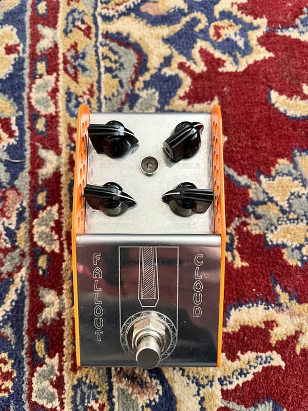 ThorpyFX Fallout Cloud Fuzz 2010s - Silver/Orange/Black image 1