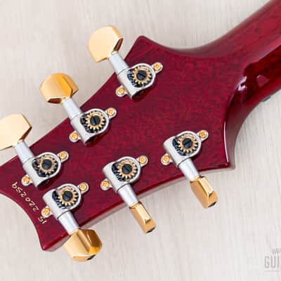 2015 Paul Reed Smith 30th Anniversary Custom 24 Trem 10 Top Scarlet Red w/ Case, Hangtags image 5