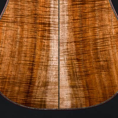 Huss and Dalton D-45 Premium Figured Koa with Paua Pearl Custom NEW image 21