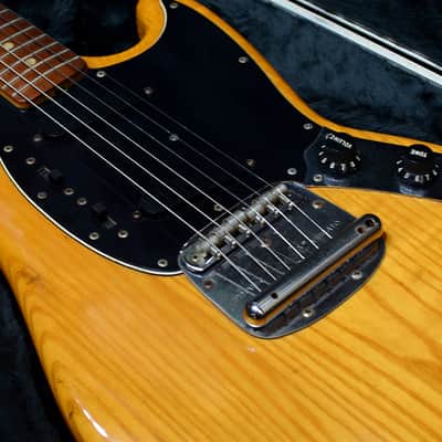 Fender USA Mustang Natural 1977' image 2