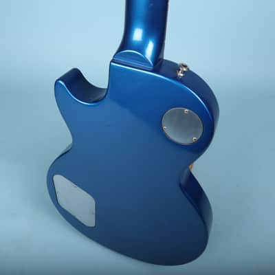 2004 Studio Limited Platinum Sapphire Blue Electric Guitar *Headstock Repair* image 15
