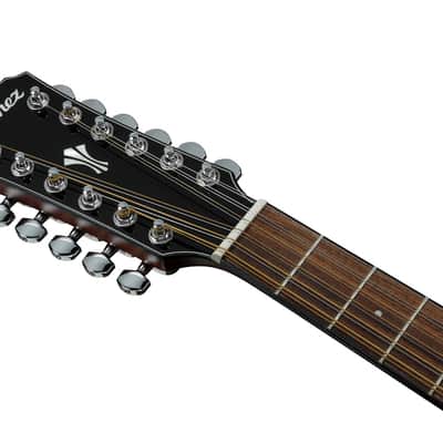 IBANEZ AEG5012 12-Saiter Black High Gloss image 3
