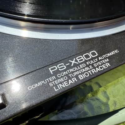 SONY PS-X800 Rare Vintage Linear Biotracer Turntable HIGH-END Direct Drive Japan image 16