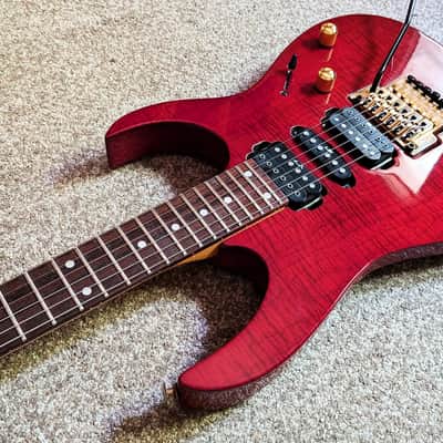 RARE! 1995 Ibanez RG570CT TBY - Transparent Burgundy, Wizard Neck / Made in Japan /, including hard case!FREE Shipping in EU! VIDEO! image 10