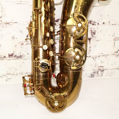 Vintage 1940s Buffet Crampon SA 18-20 Tenor Saxophone w/ OHSC image 3
