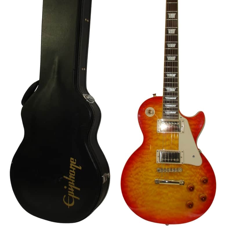 2009 Epiphone Les Paul Ultra Cherry Sunburst