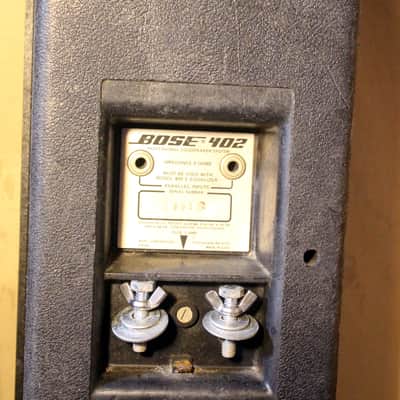 Bose 402 1980s - black with 6 new Bose replacement speakers image 6