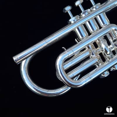 Custom Schilke Chicago A1 cornet mouthpiece case gamonbrass image 11