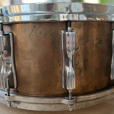 Tama BB-156 Mastercraft 6.5x14" Bell Brass Snare Drum 1981 - 1987 image 5
