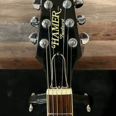 Hamer Sunburst guitar Vintage 1978 Made in USA DImarzio's w/mods. + Hard Case image 10
