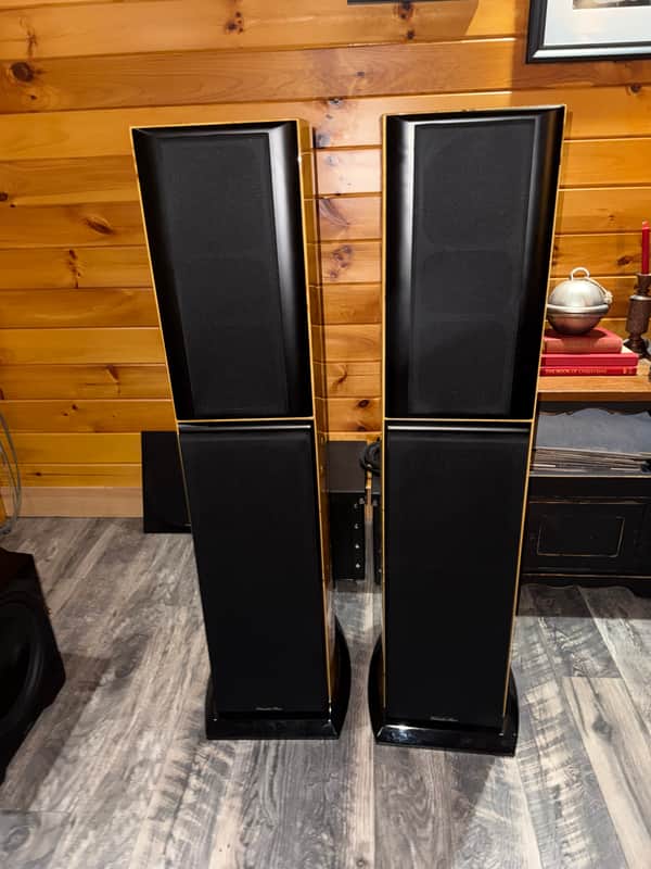 Acoustic Zen Crescendo MKII Speakers $24k- Maple Burl