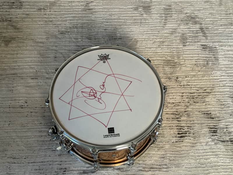 Sonor SSD 1408 DC Danny Carey Signature 14x8" Bronze Snare Drum 2009 - 2011 - Bronze image 1