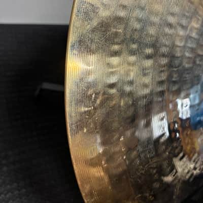 Zildjian 14" A Custom Hi-Hat Cymbals (Pair) 1991 - Present - Brilliant image 14