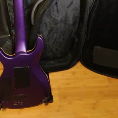 Kiesel CT7 - Piezo, Grape Jelly Metallic Purple / JEFF shaved neckheel (Carvin) 2016  CT7C image 7