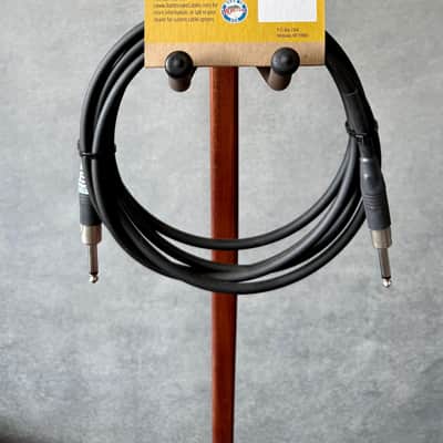 Rattlesnake 10' Standard Instrument Cable (Straight to Straight, Black/No Weave) image 2