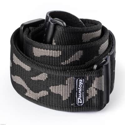 DUNLOP D38-10GY CAMMO Grey Guitar Strap image 2