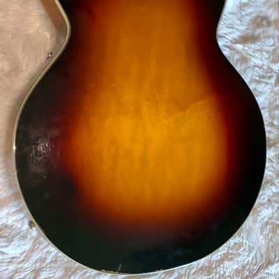 1954 Gretsch Streamliner 6190  Vintage  electric Guitar made in the usa lifton Hardshell case image 7