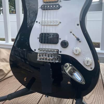 Squier Stratocaster  2008 Worn Black image 3