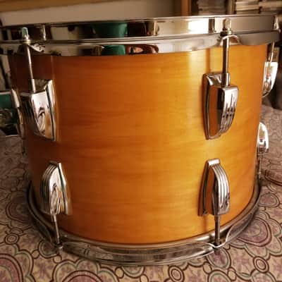 Ludwig 9x13 Six Ply tom Late 70s-early 80s - Thermogloss Natural Maple image 12