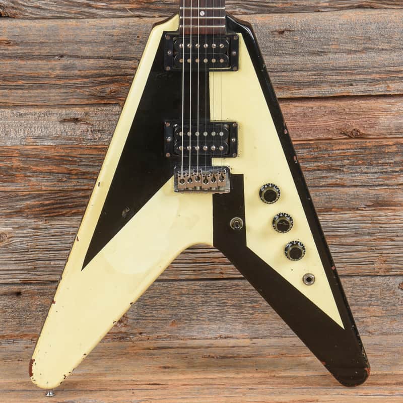 Hamer Vector Black and White Custom Finish 1980s image 1