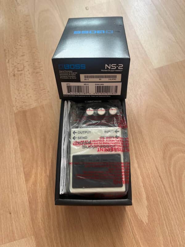 Boss NS-2 Noise Suppressor (Silver Label) 1989 - Present - White image 1