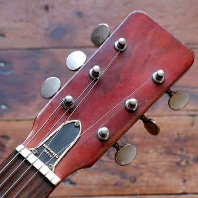 Vintage 1960's Japanese OM-18 000-18 Copy Selmer Laredo 80F c.1969 (made by Terada Factory MIJ) image 5