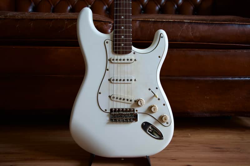 Constantin Guitars Sweetcaster Classic #0008 - Olympic White Aged 3.5kilos !!!VIDEO!!! image 1