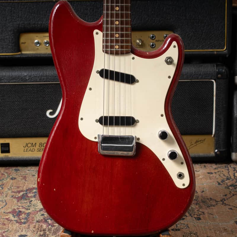 1963 Fender Duo-Sonic - Red Mahogany image 1