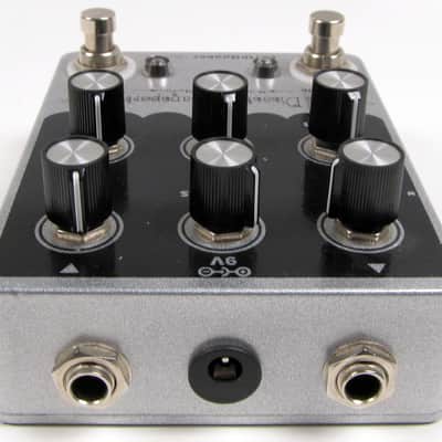 Used EarthQuaker Devices Disaster Transport Modulated Delay Machine Silver / Black Print VGC image 4