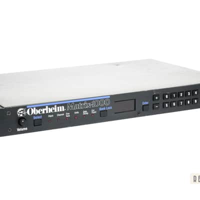 Oberheim Matrix 1000 Rackmount 6-Voice Synthesizer 1987