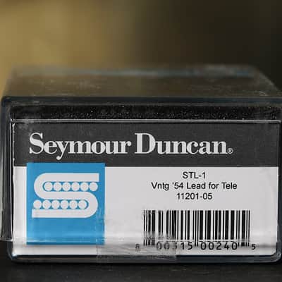 Seymour Duncan STL-1 Vintage 54 Telecaster Bridge Lead Pickup - Black image 3
