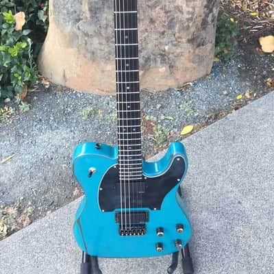 Bibro Custom Guitars Tasco Electric Guitar - Turquoise image 2