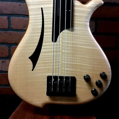 TUNE WB4-FM semi-hollow fretless bass image 2