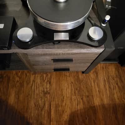 Transrotor Turntable Zet 1 2017Black With Aluminum Plater image 2