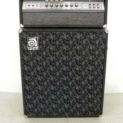 Vintage Ampeg V-4 Guitar 100 watt Tube Amp Head and Original 4x12" cabinet. 1976-1979 image 2