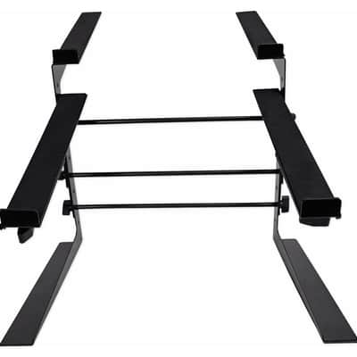 Rockville Dual Laptop+Controller Stand for M-Audio Oxygen 49 MK IV Keyboard image 4