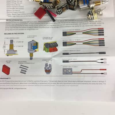 EMG Two TW Conversion Kit for Dual Mode Pickups image 2