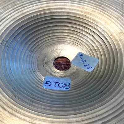 Zildjian Avedis Hi-Hats - Vintage Hollow Logo 50's Big Stamp Hihats 802 & 1114 Grams image 15