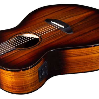 Breedlove Pursuit Exotic S Concert Edgeburst CE Acoustic-Electric Guitar - Koa image 4